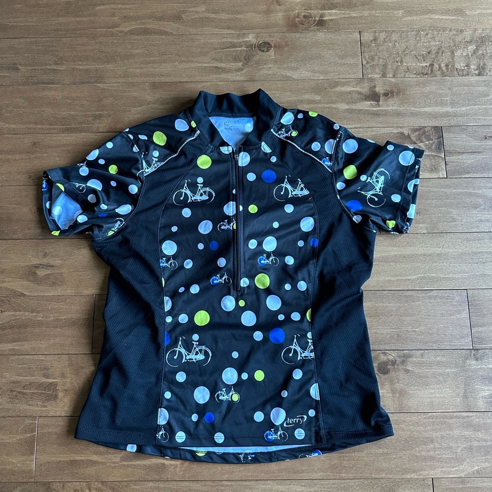 Women’s XXL Bike Shirt with Half Zip